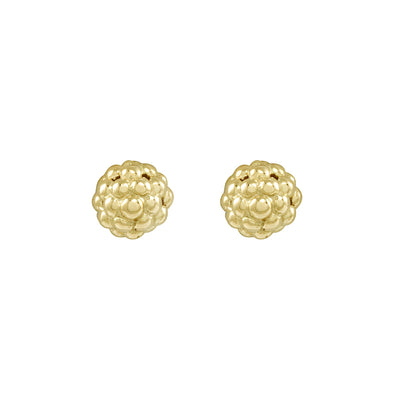 caviar earrings,gold earrings,stud earrings,statement earrings