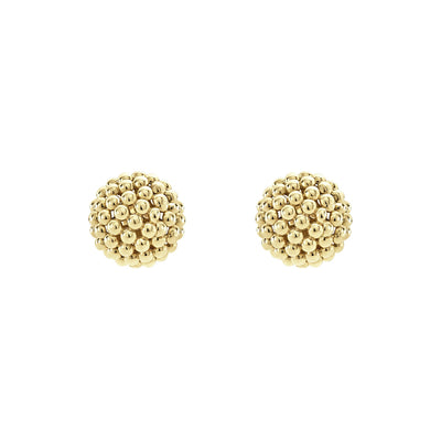 caviar earrings,gold earrings,stud earrings,statement earrings