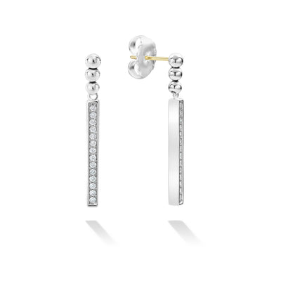 Diamond|caviar earrings,sterling silver earrings,lagos earrings,statement earrings