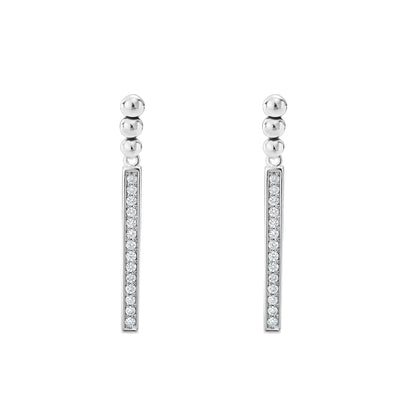 Diamond|caviar earrings,sterling silver earrings,lagos earrings,statement earrings