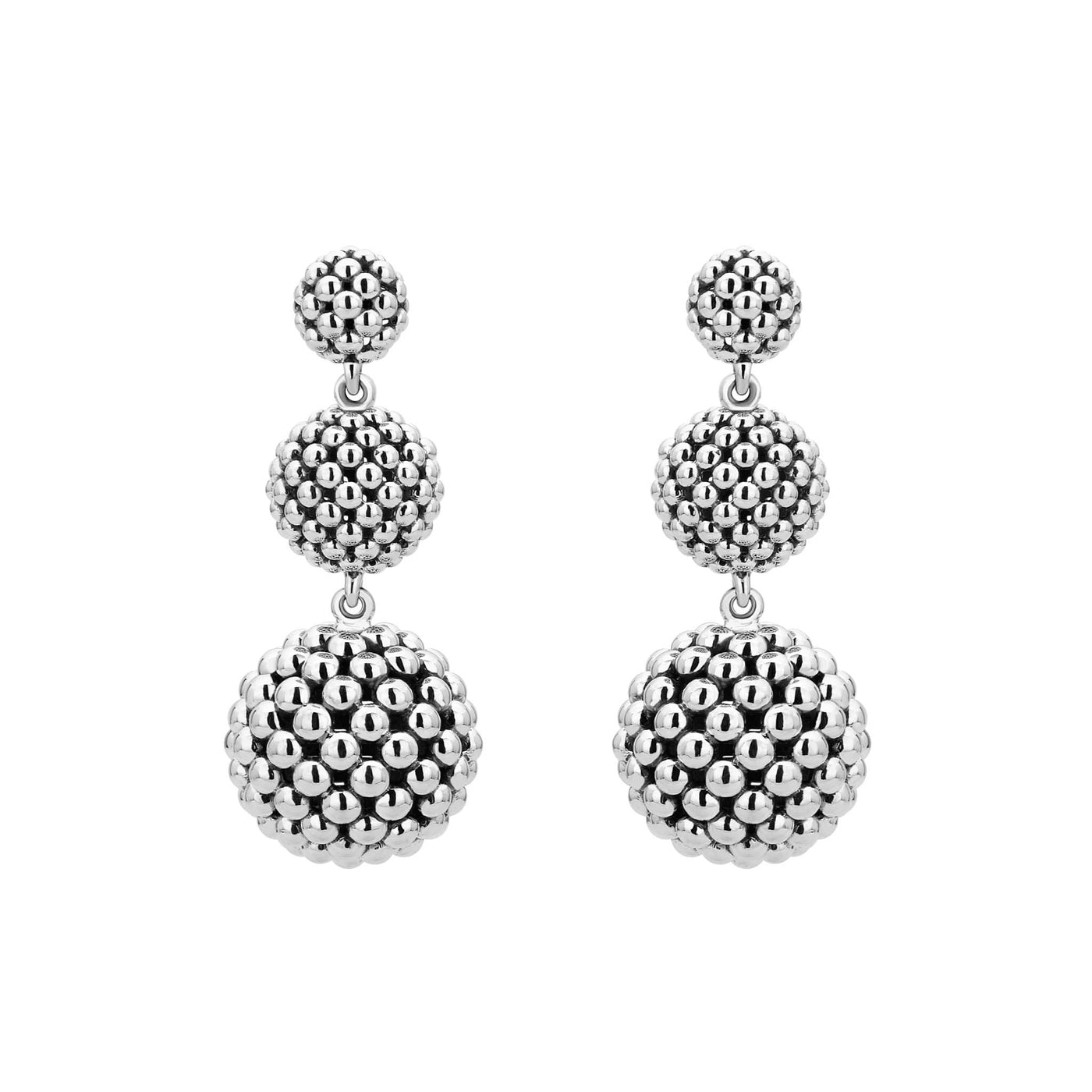 Signature Caviar Caviar Drop Earrings