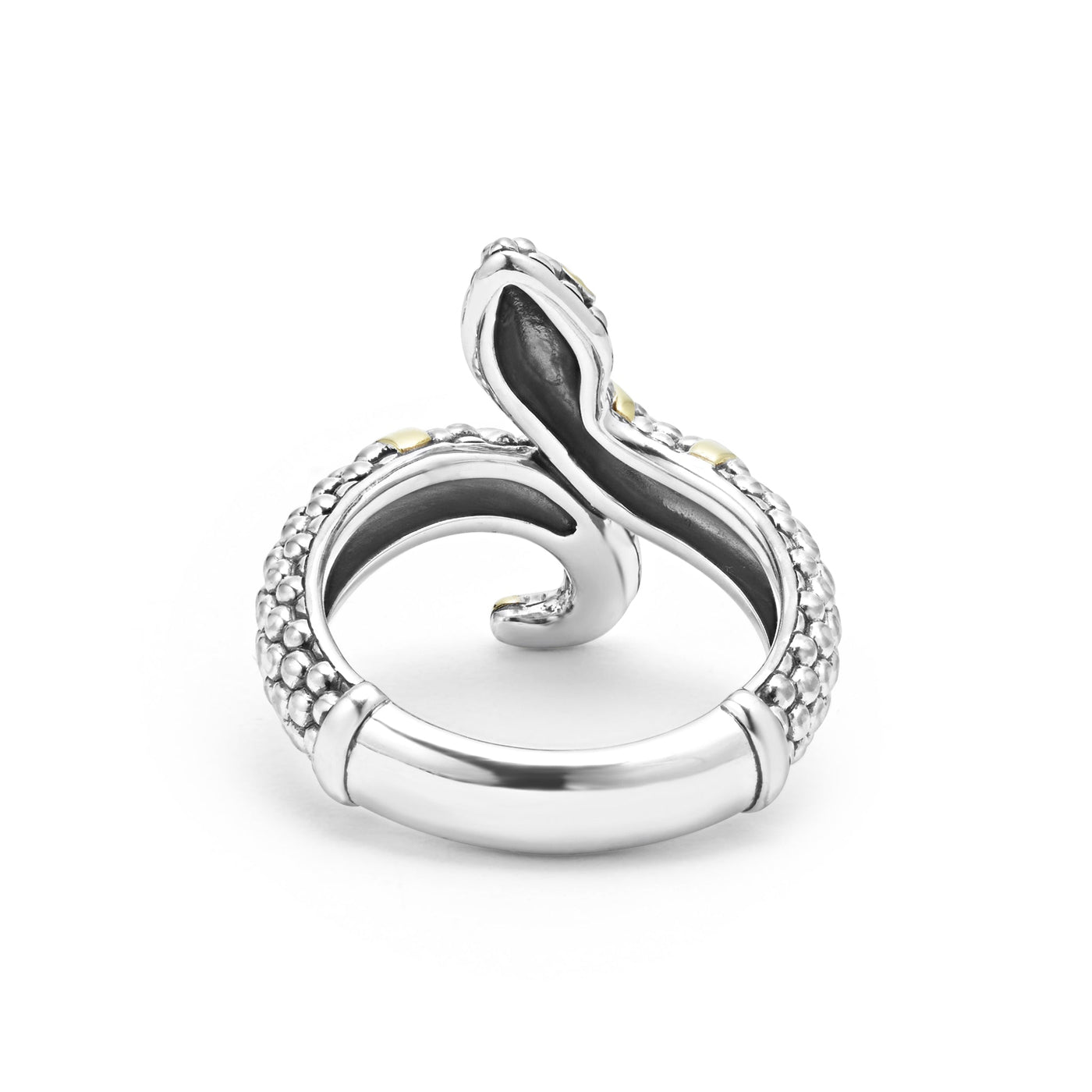 Rare Wonders Two-Tone Snake Ring