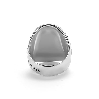 Anthem Silver Skull Signet Ring