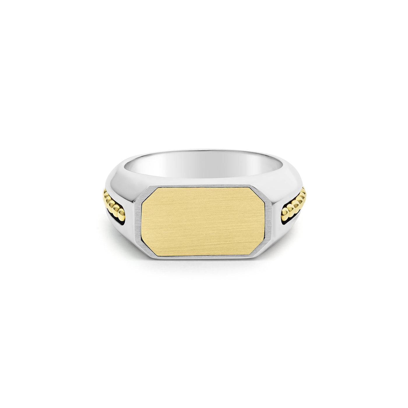 Anthem Two-Tone Octagon Ring