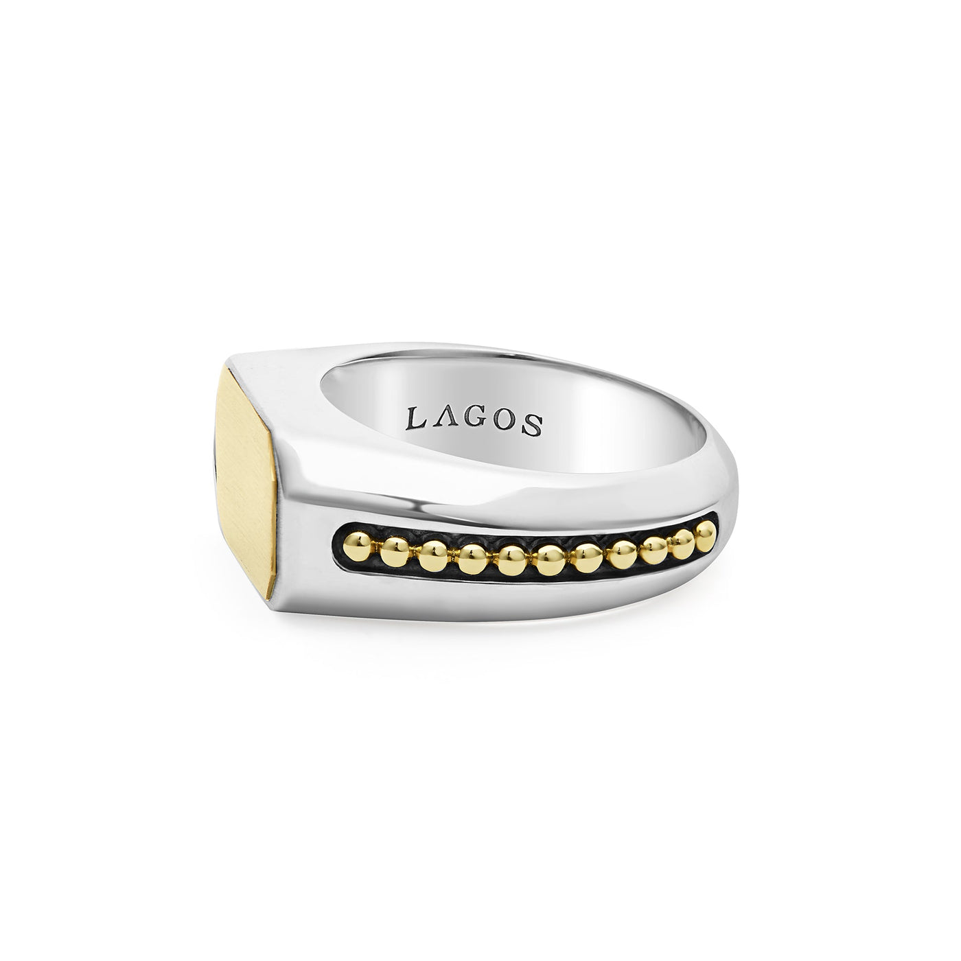 Anthem Two-Tone Octagon Ring