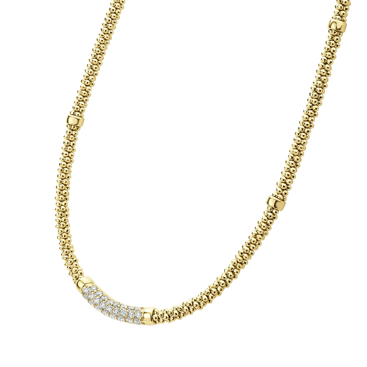 Diamond|caviar necklace,diamond necklace,designer necklace,statement necklace