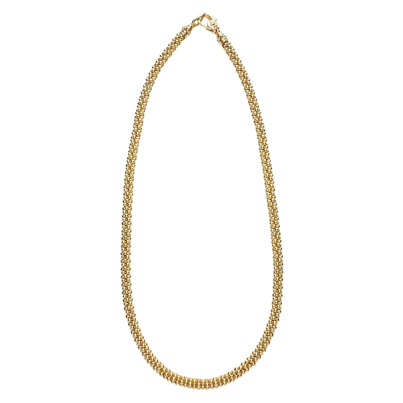 Caviar Gold 18K Gold Caviar Necklace | 4mm