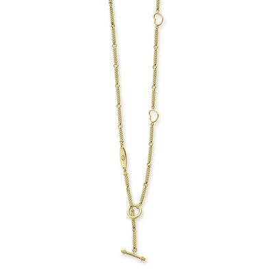 Signature Caviar 18K Gold Superfine Caviar Link Necklace