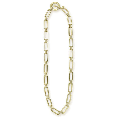 Signature Caviar 18K Gold Link Necklace