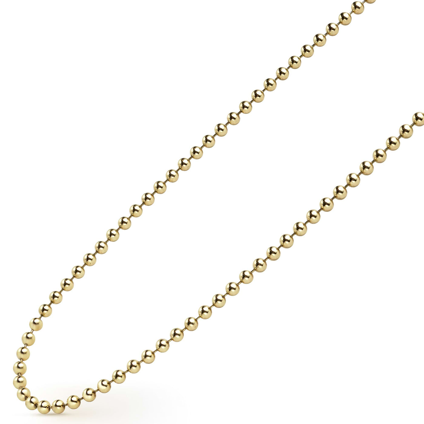 Anthem 18K Gold Ball Chain Necklace