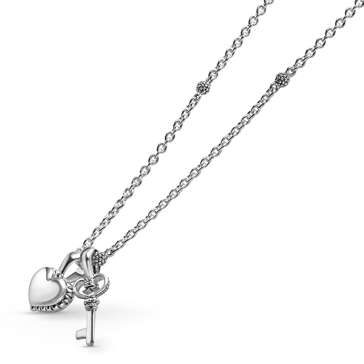 Kinder Childs First Heart and Key Necklace