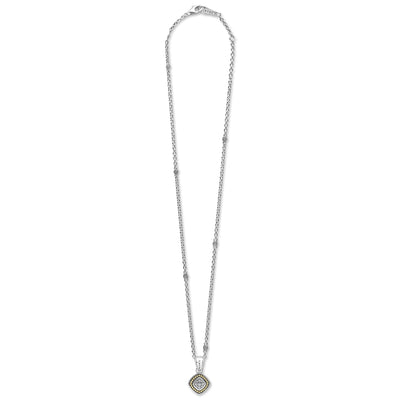 Rittenhouse Two-Tone Diamond Pendant Necklace