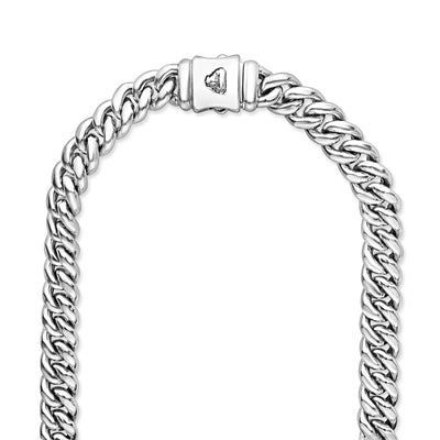 Anthem Silver Curb Chain Necklace | 8mm