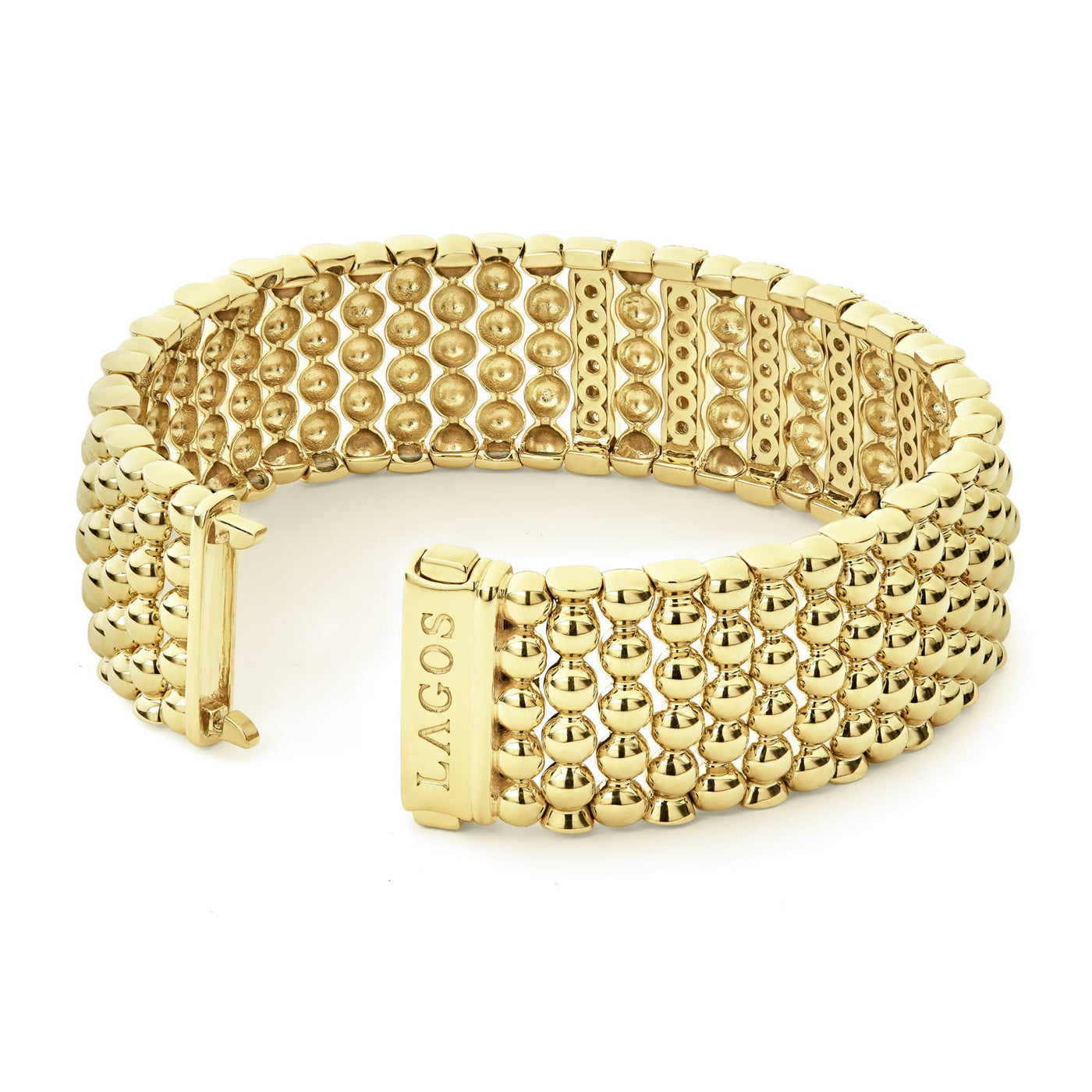 Diamond|caviar bracelet,gold bracelet,lagos bracelet,diamond bracelet