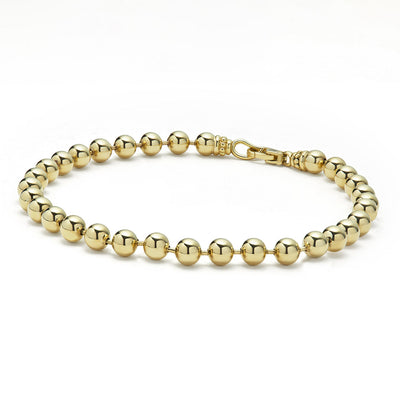 Anthem 18K Gold Ball Chain Bracelet