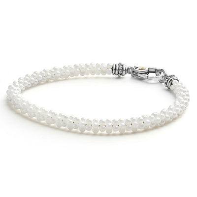 White Ceramic|caviar bracelet,rope bracelet,lagos bracelet,beaded bracelet