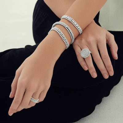 Diamond|caviar bracelet,rope bracelet,lagos bracelet,diamond bracelet