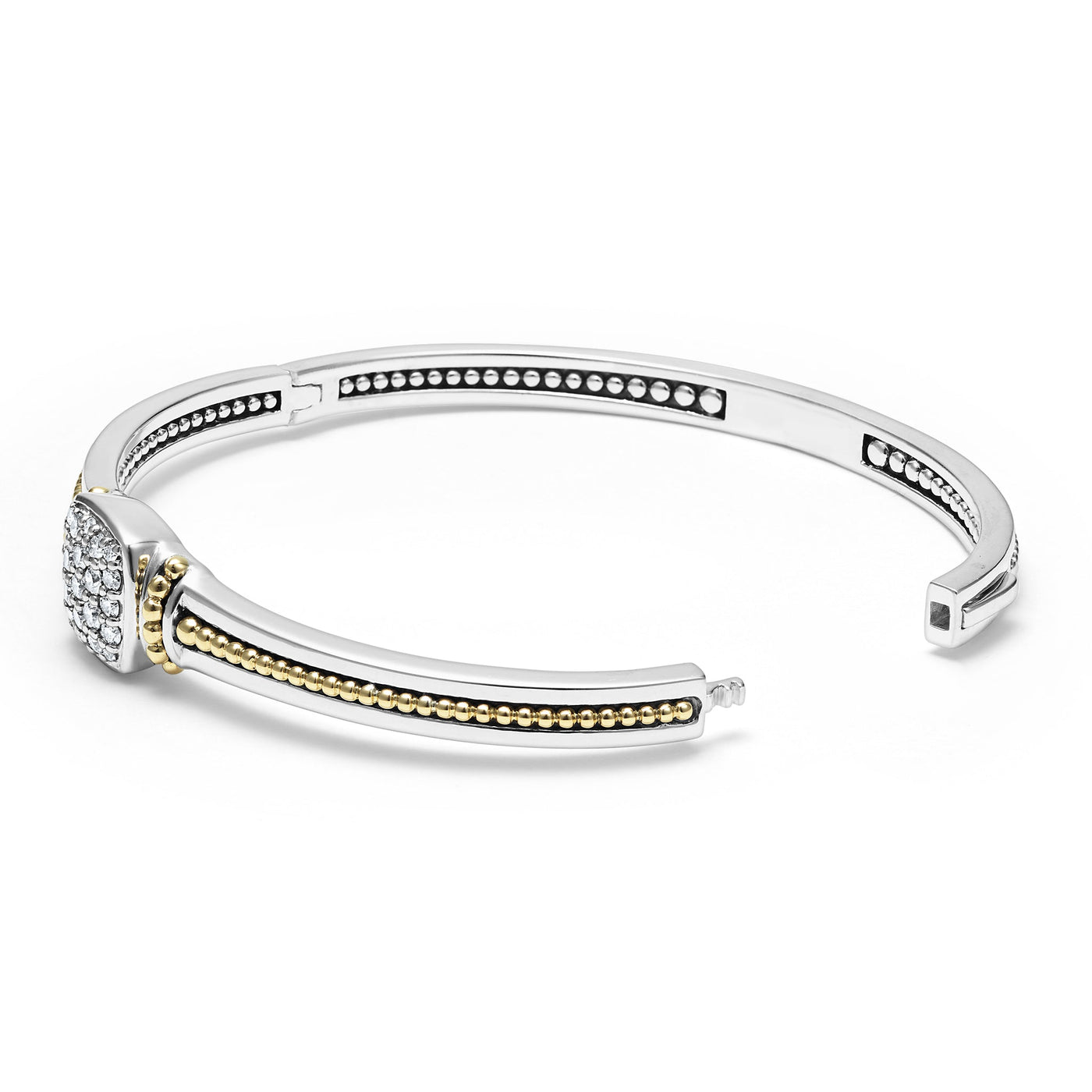 Rittenhouse Two-Tone Diamond Cuff Bracelet