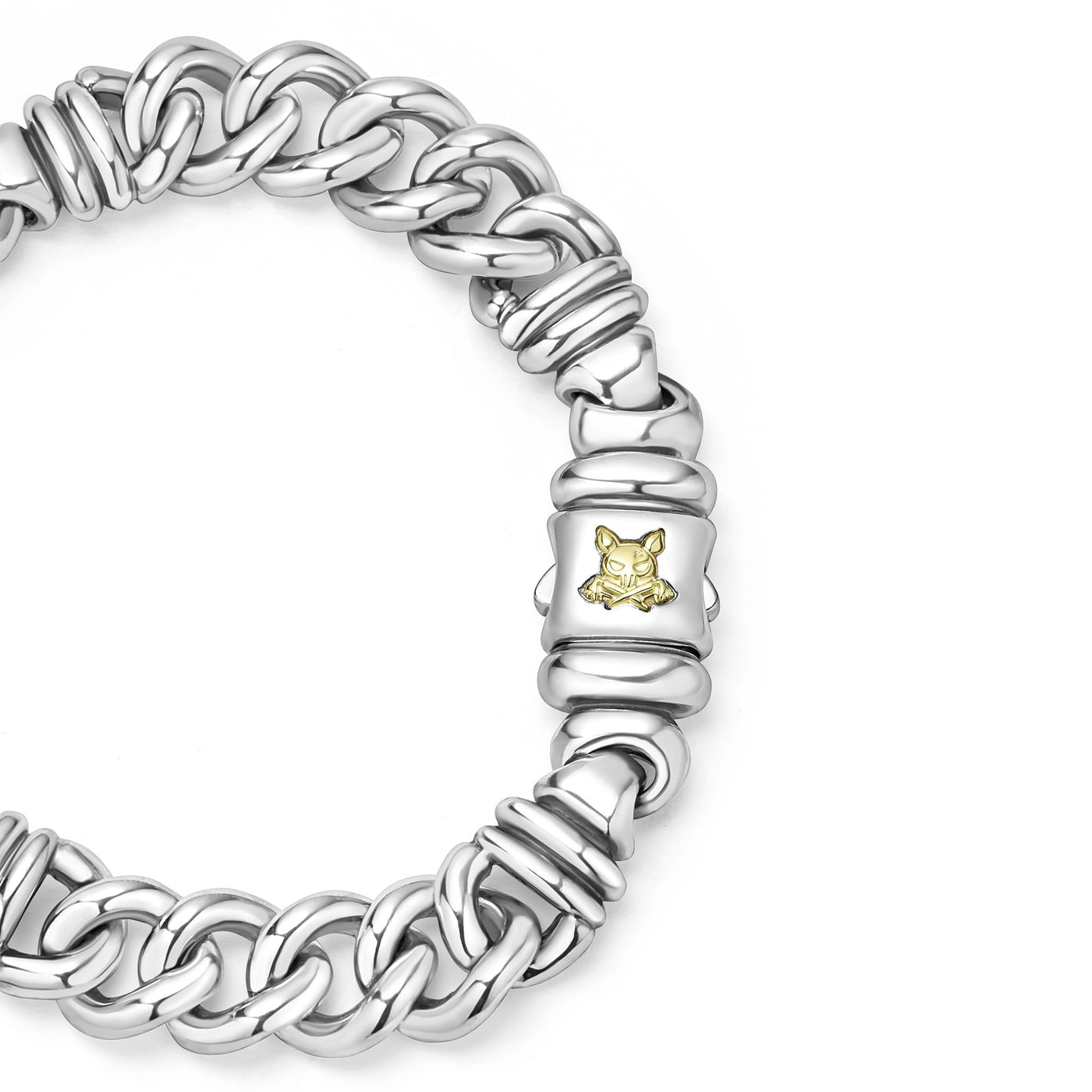 Anthem Twist Curb Chain Bracelet | 12mm