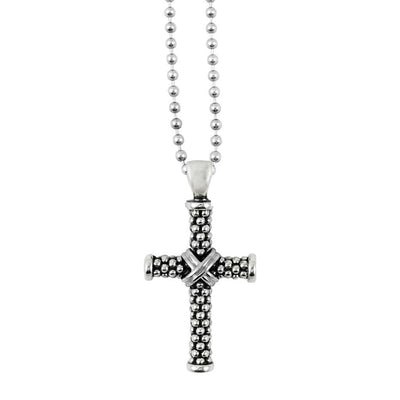 caviar pendant,cross necklace,designer necklace,lagos necklace