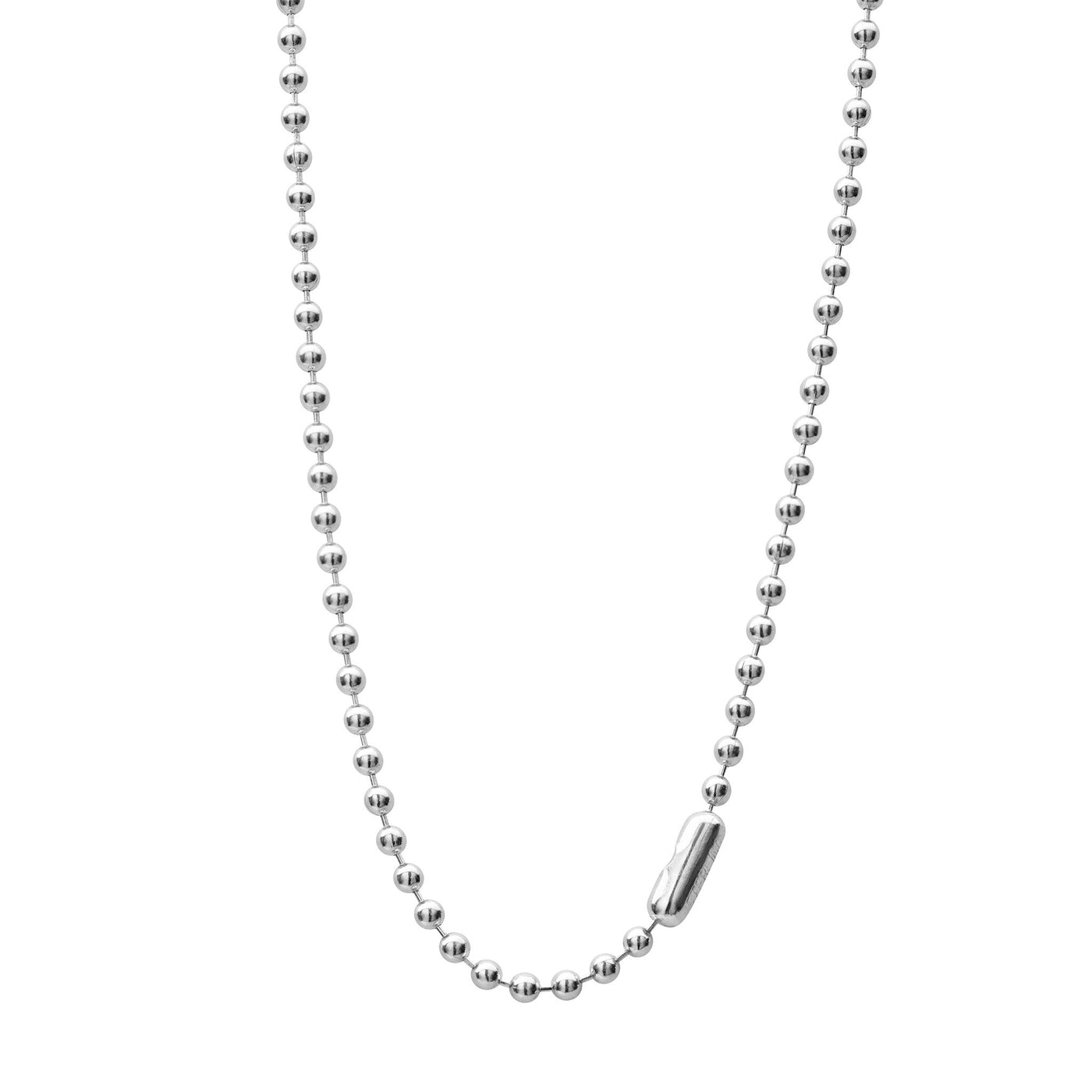 Signature Caviar Smooth Drop Pendant Necklace