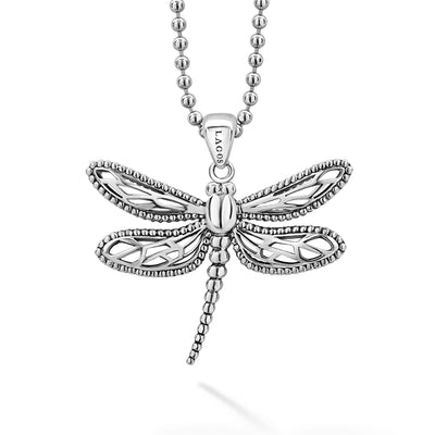 Rare Wonders Dragonfly Pendant Necklace