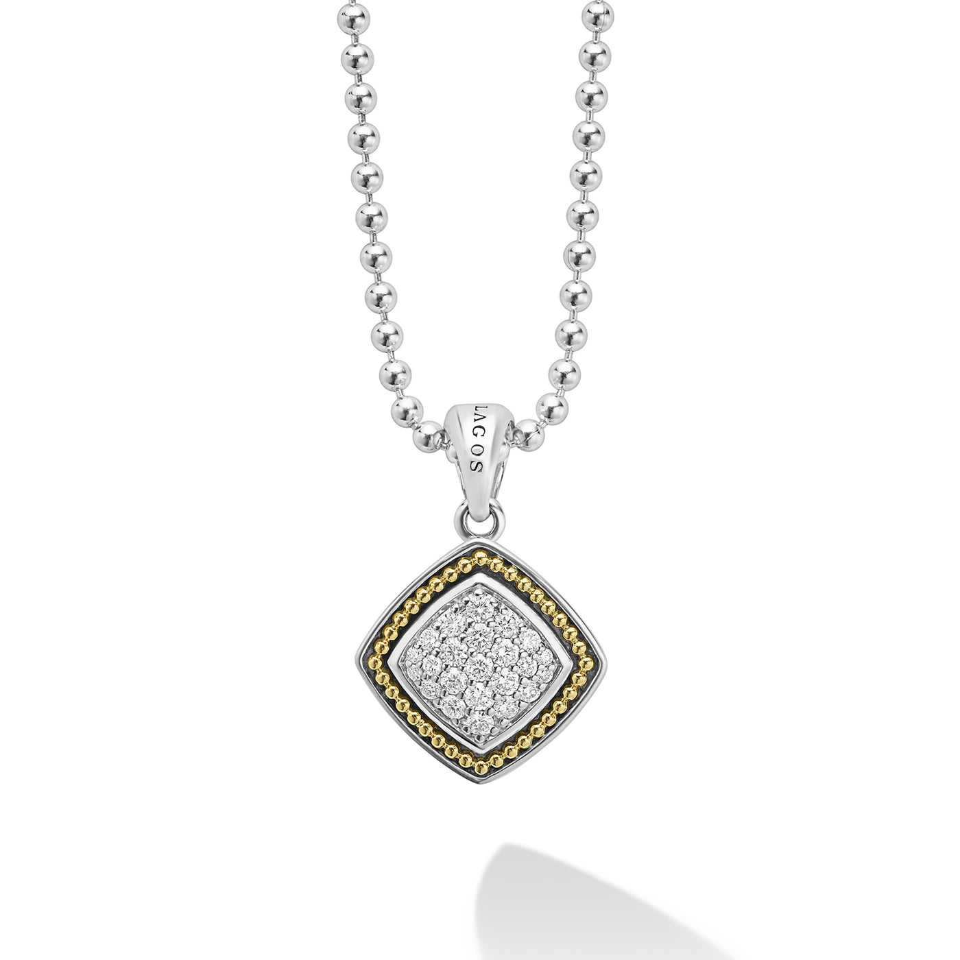 Rittenhouse Two-Tone Diamond Pendant Necklace