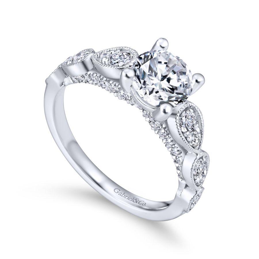 Diamond Semi-Mount Ring