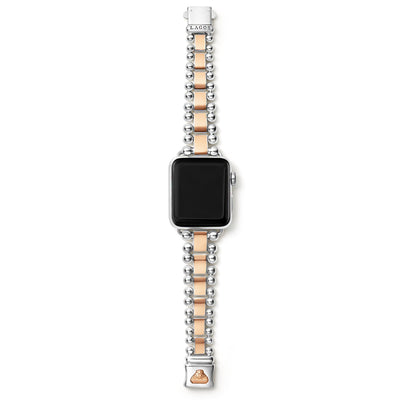 Smart Caviar 18K Rose Gold and Stainless Steel Watch Bracelet-38-45mm