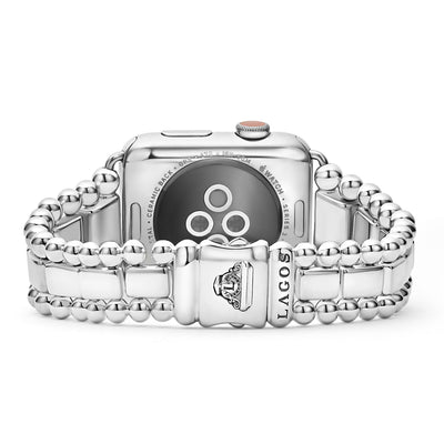 Smart Caviar Sterling Silver Watch Bracelet-42-49mm