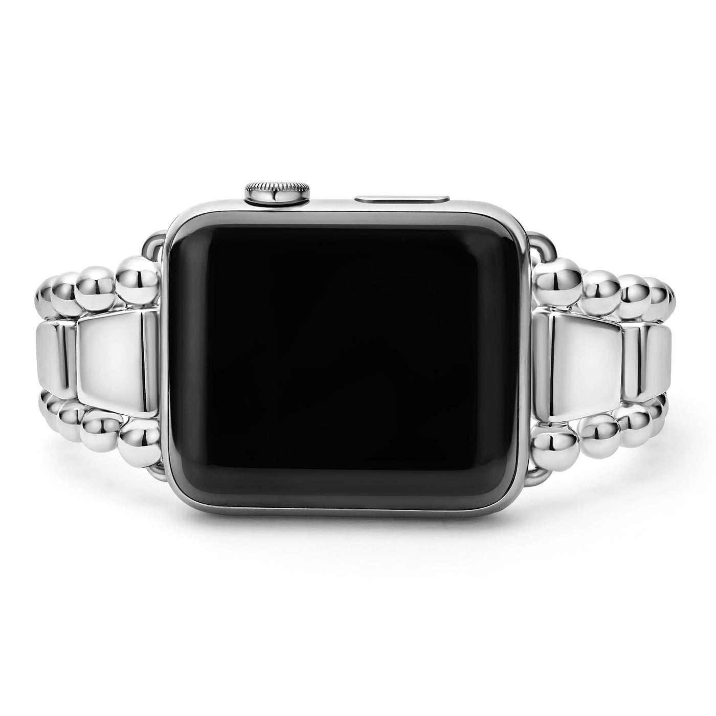 Smart Caviar Sterling Silver Watch Bracelet-42-49mm