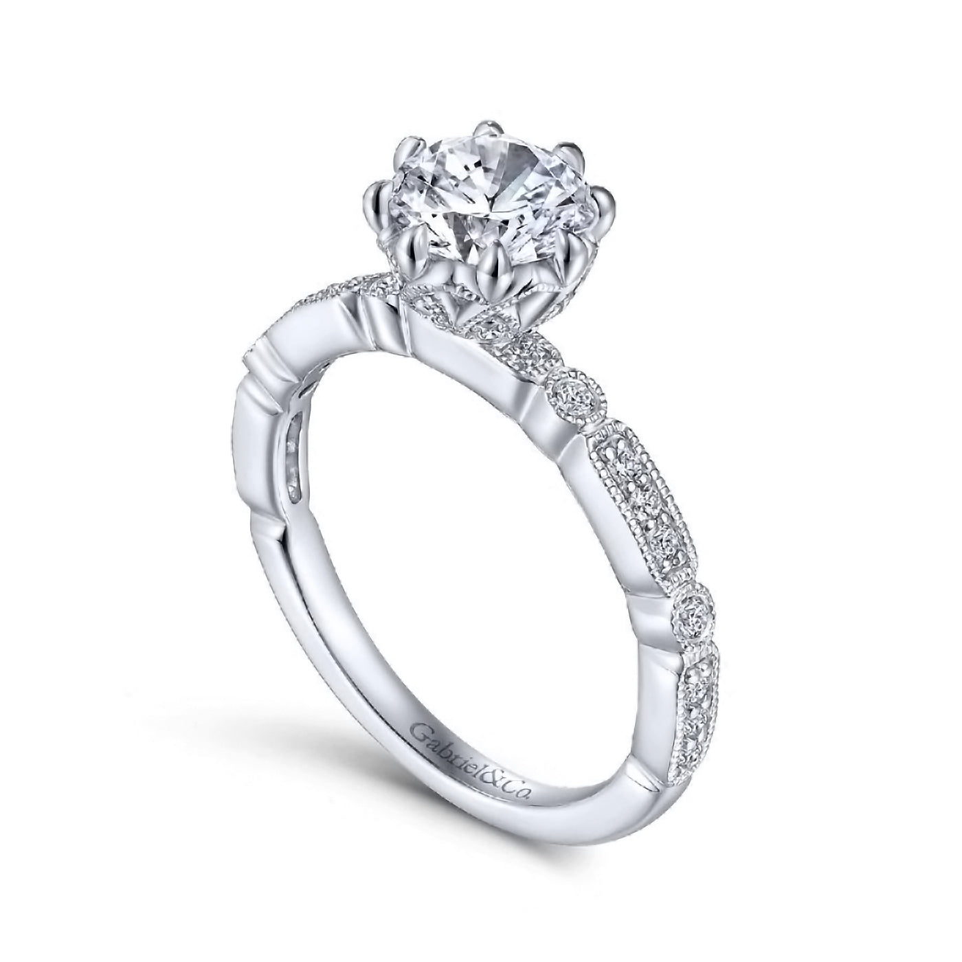 Diamond Semi-Mount Ring