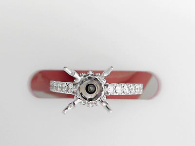 Diamond Semi-Mount Ring