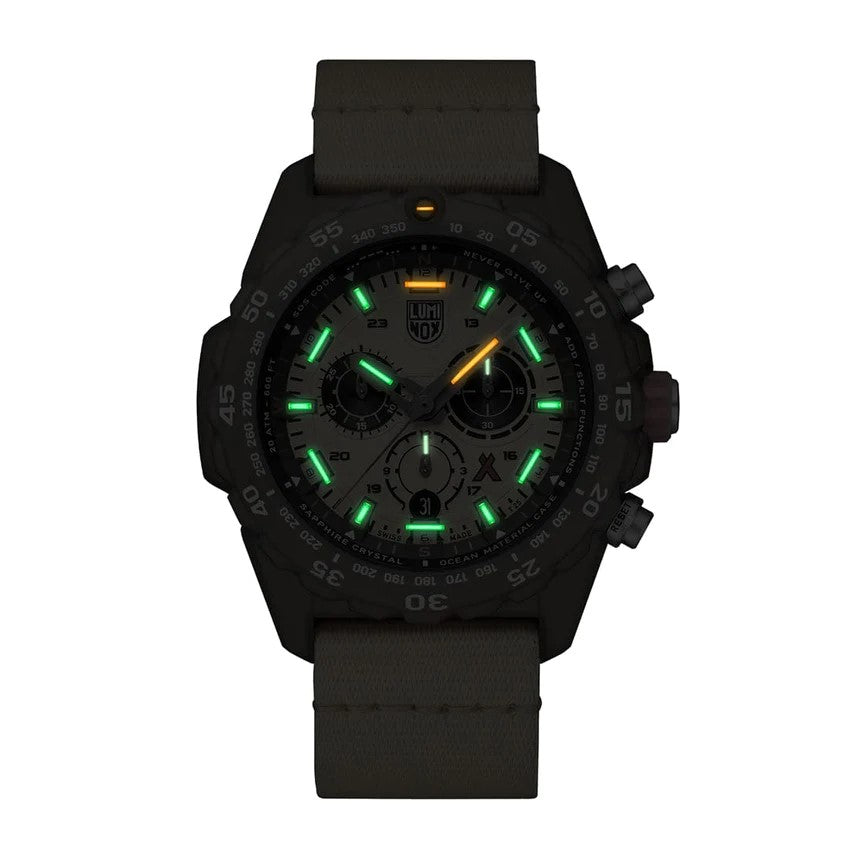 Bear Grylls Survival Eco Master 45mm, Yellow Dial, Sustainable Outdoor Watch