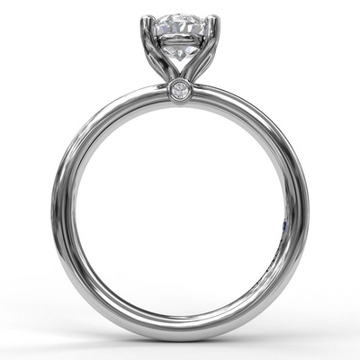 Classic Oval Cut Solitaire