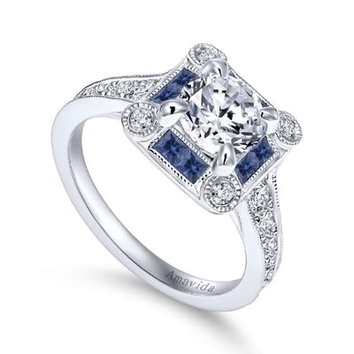 Diamond Semi-Mount Ring