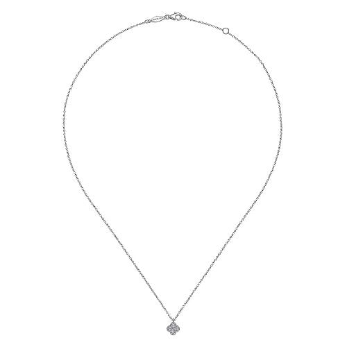 14K White Gold Fashion Necklace