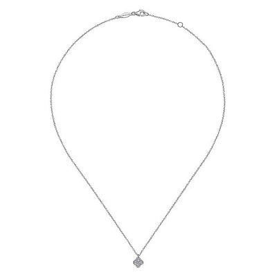 14K White Gold Fashion Necklace