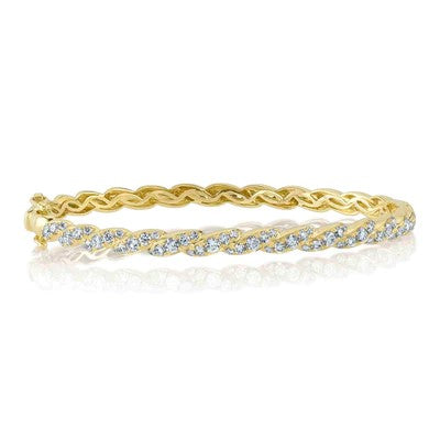 1.61CT DIAMOND BANGLE