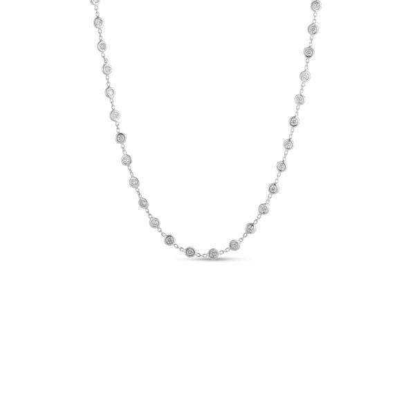 Diamonds by the Inch Collection White Gold Diamond Necklace