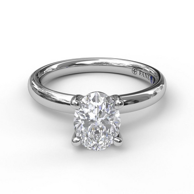 Classic Oval Cut Solitaire