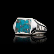 Turquoise Silver Ring 10