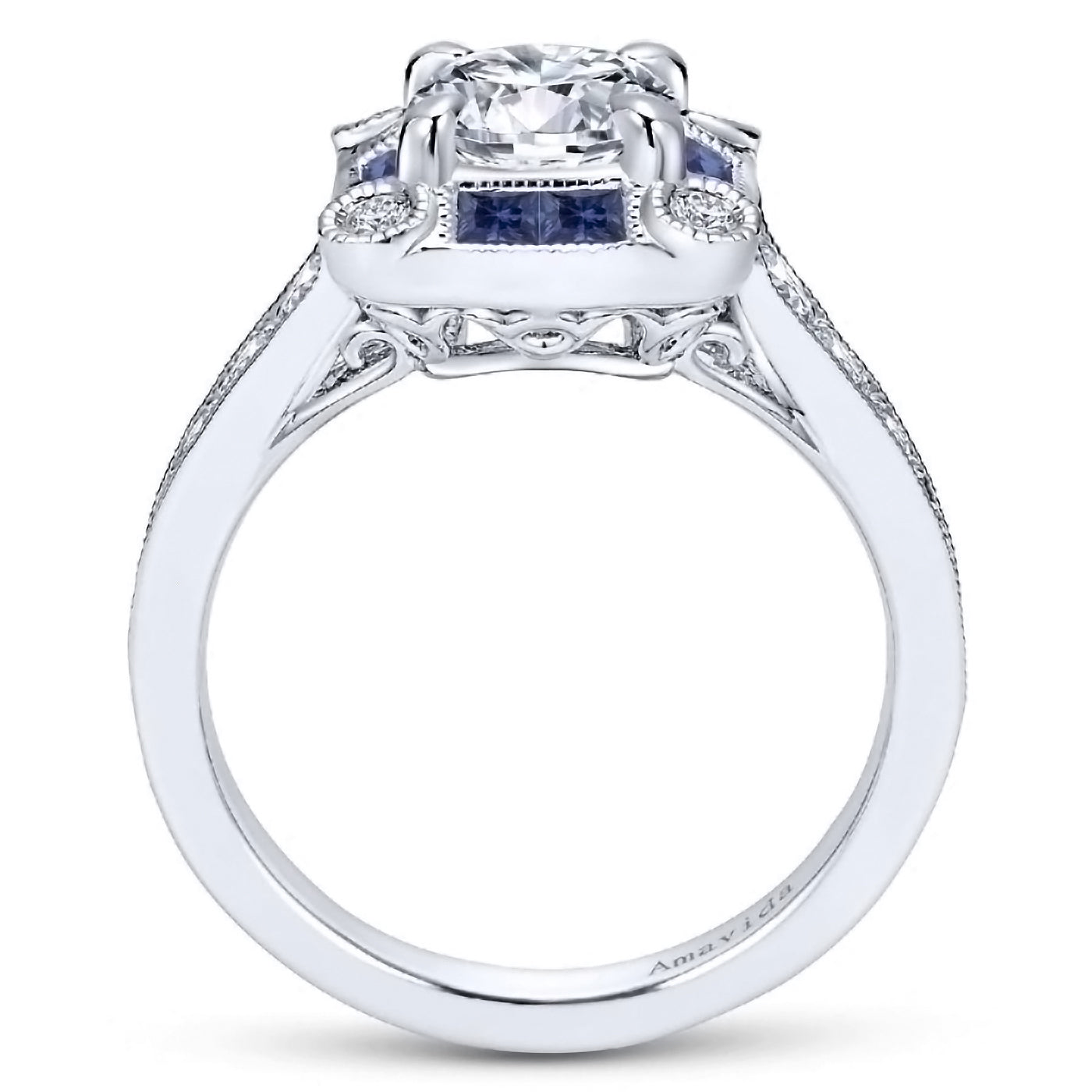 Diamond Semi-Mount Ring