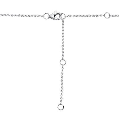 0.20CT-CTR(ROUND) 0.05CT-SIDE DIAMOND NECKLACE