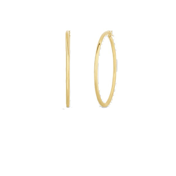 18K DESIGNER GOLD THE PERFECT HOOP® LARGE EARRINGS