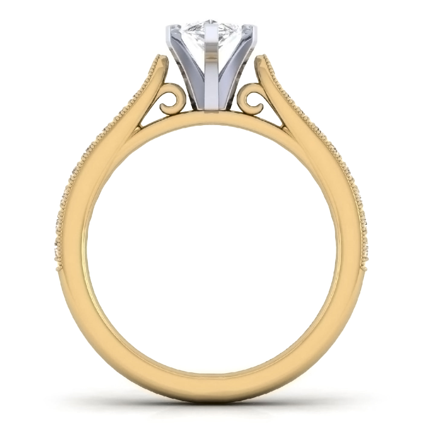 Diamond Semi-Mount Ring