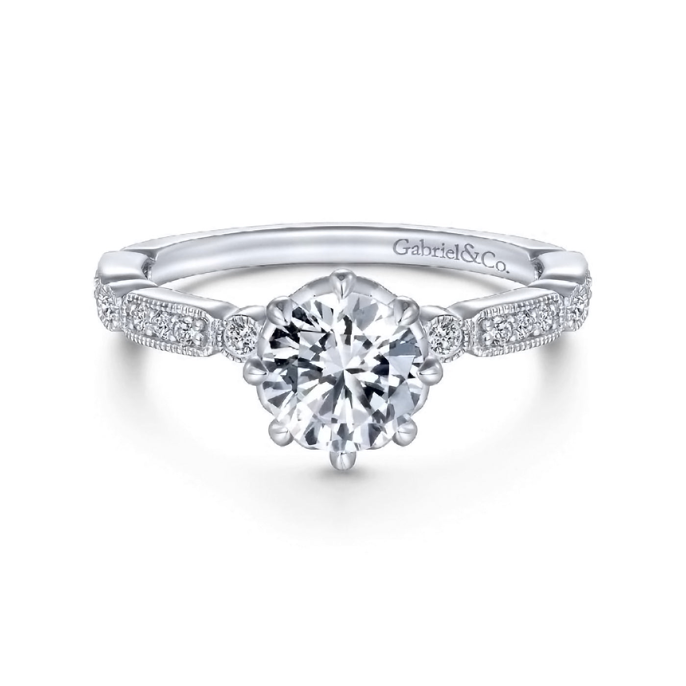 Diamond Semi-Mount Ring