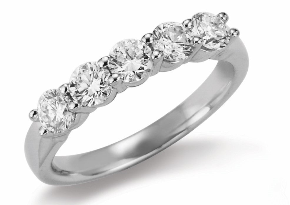 Diamond Wedding Bands  -  Women'