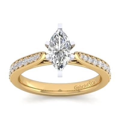 Diamond Semi-Mount Ring