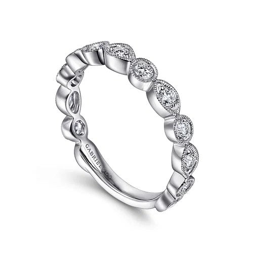 Diamond Wedding Bands  -  Women'